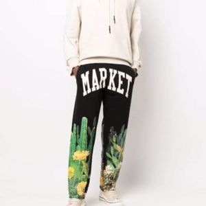MARKET Cactus Arc Pants 395000250 In Black Size: Medium